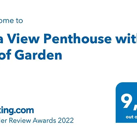 Sea View Penthouse With Roof Garden La Canea