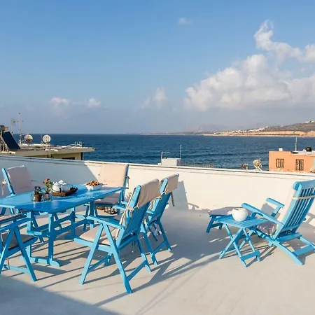 Sea View Penthouse With Roof Garden Apartment Chania (Crete)