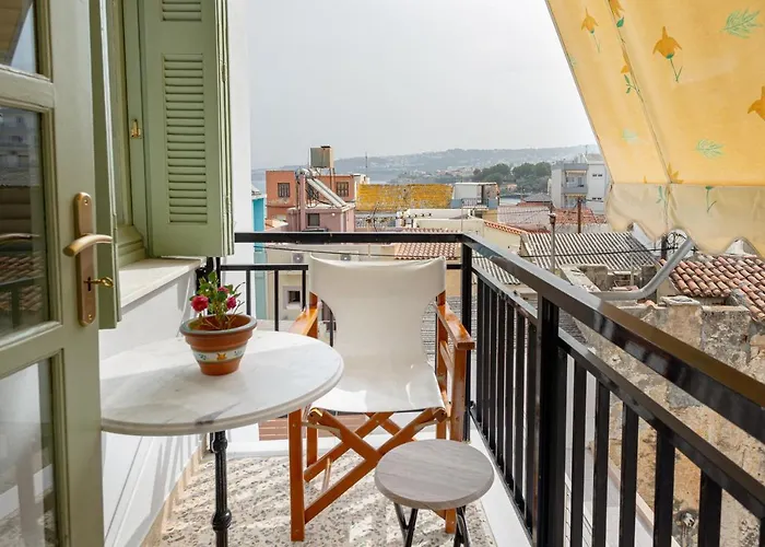 Апартаменты Sea View Penthouse With Roof Garden Ханья