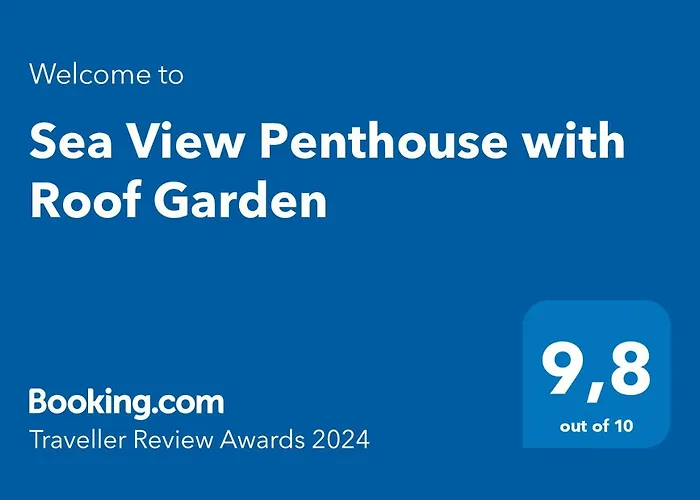 Апартаменты Sea View Penthouse With Roof Garden *